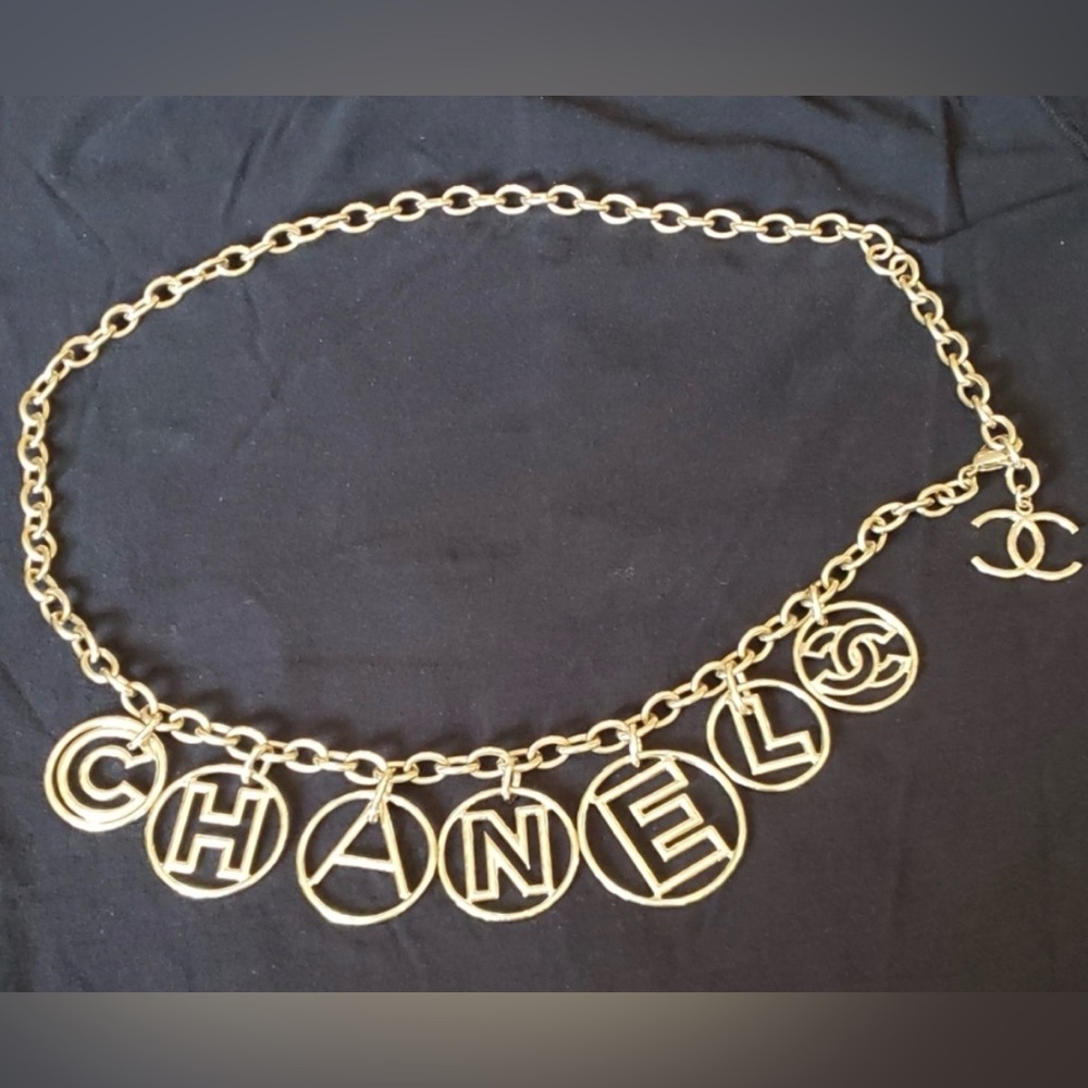 Chanel Gold Chain Belt - Authentic